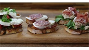 Trio of Crostini