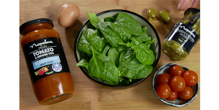 Spinach Pizza