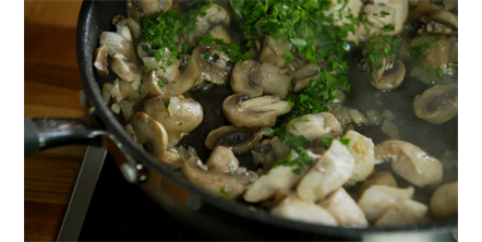 Mushroom Tagliatelle