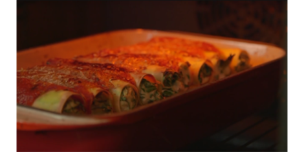 Spinach and Ricotta Cannelloni