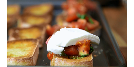 Trio of Crostini